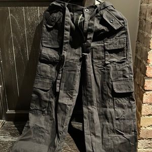 NWOT 6 pocket black casual pants